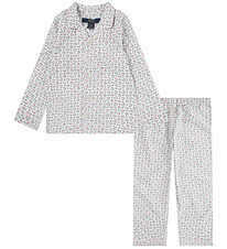 Polo Ralph Lauren Pyjamas - Cloud Dansare/Rosa m. Blommor