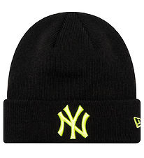 New Era Beanie - Knitted - New York Yankees - Black/Green