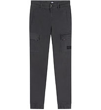 Indverskur Blue Jeans Buxur - Farmur - Antra