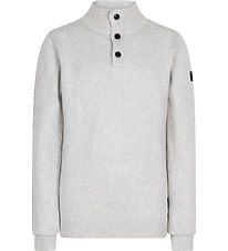 Indian Blue Jeans Blouse - Knitted - Grey