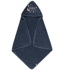 Konges Sløjd Baby towel - 75x75 cm - Terry - Blue Nights