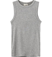 Sofie Schnoor Top - Rib - Jullie - Grey Melange