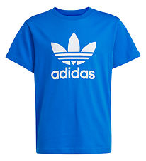 adidas Originals T-shirt - Trefoil - Blue