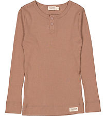 MarMar Blouse - Rib - Modal - Powder Taupe