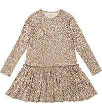 MarMar Jurk - Viscose - Debbie - Bos Brown Leo