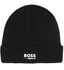 BOSS Beanie - Knitted - Black