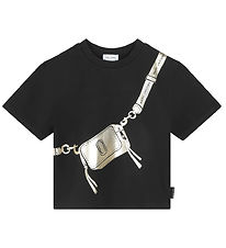 Little Marc Jacobs T-skjorte - Svart/Gull m. Veske