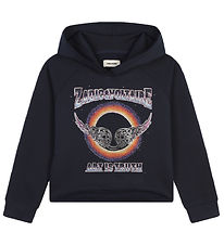 Sweat à Capuche Zadig & Voltaire - Recadrée - Nuit av. Strass