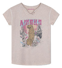 T-Shirt Zadig & Voltaire - Apricot av. Imprimé