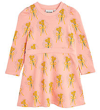 Mini Rodini Sweatjurk - Winter Flowers Aop - Roze