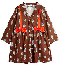 Mini Rodini Jurk - Paisley Aop - Brown