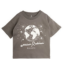 Mini Rodini T-shirt - Society - Gray