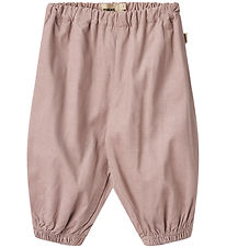 Wheat Corduroy Trousers - Seyda - Dry Rose