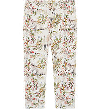 Hust and Claire Leggings - Lisa - Oat Milk w. Unicorns