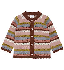 Hust and Claire Cardigan - Knitted - Carren - Dusty Rose w. Poin