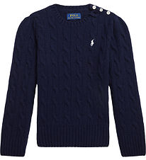 Polo Ralph Lauren Blouse - Wool - Navy