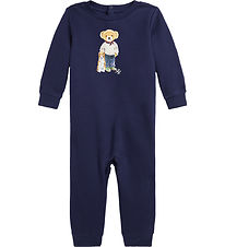 Polo Ralph Lauren Strampler - Navy m. Kuscheltier