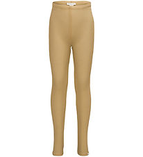 Minimalisma Leggings - Rib - Wool - Arona - Hay