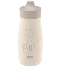 Nuk Vatnsflaska M. Stútur - Mini-Me Sip - 300 ml - Stál - Fox