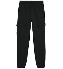 Lyle & Scott Joggingbuxur - Fangað farm - Jet Black