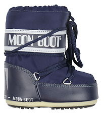Moon Boot Winter Boots - Icon Mini Nylon - Blue