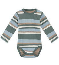 Hust and Claire Bodysuit L/æ - Buster - Pineneedle w. Stripes