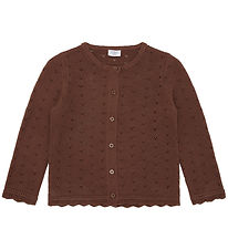 Hust and Claire Cardigan - Knitted - Caren - Horse w. Pointelle