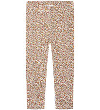 Hust and Claire Leggings - Waffle Fabric - Lamia - Oat Milk w. F