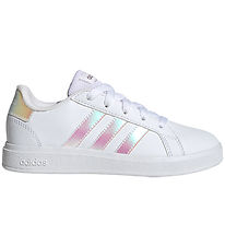 adidas Performance Skór - Grand Court 2.0 K - Hvítur/Bleikt