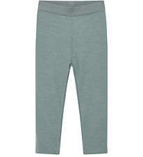 Hust and Claire Leggings - Wool/Bamboo - Laki - Pineneedle