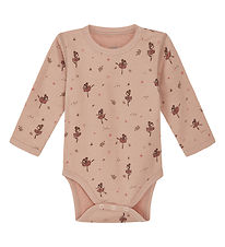 Hust and Claire Samfella L/æ - Ull/Bambus - Baloo - Rose Cloud M