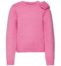Vero Moda Girl Blússa - Prjónað - VmAdia - Fuchsia Bleikt M. Bló