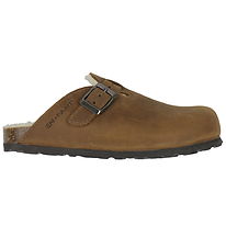En Fant Sandals w. Lining - Nubuck - Acorn