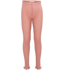 Leggings Minimalisma - Rib - Laine - Arona Frill - Mûre des mara