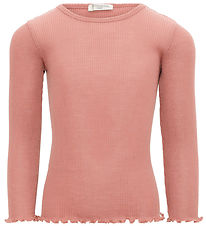 Minimalisma Blouse - Rib - Wool - Atlantic Frill - Cloudberry