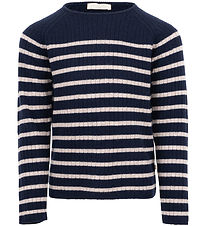 Minimalisma Blouse - Knitted - Wool/Cashmere - Inspire - Dark Bl