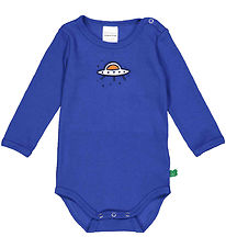 Freds World Bodysuit L/æ - Rib - Galaxy - Star Blue