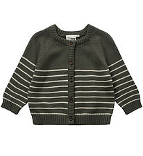 Sofie Schnoor Cardigan - Prjónað - Forest Green