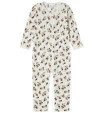 Name It Ullpyjamasdräkt - NmfWang - Snow White m. Hålmönster