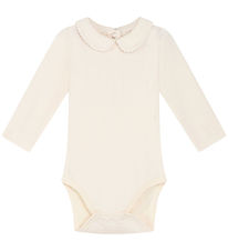 Hust and Claire Bodysuit L/æ - Wool/Bamboo - Beate - Ecru