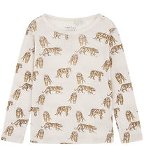 Hust Duck Caire Blouse - Wool/Tencel - Acel - French Oak w. Tigr