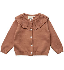 Sofie Schnoor Cardigan - Prjónað - Rosy Brown