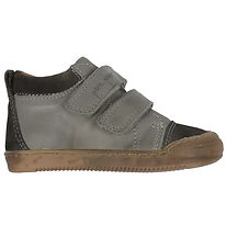 Pom Pom Shoe - Sneaker Velcro - Dark Forest