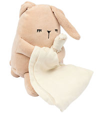 Fabelab Musikalischer Teddybär - Bunny - 18 cm - Dusty Rose