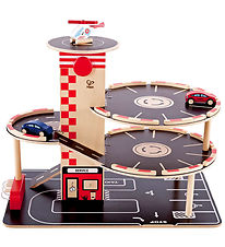 Hape Bílabraut - Leggðu og farðu Garage