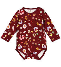 Müsli Bodysuit L/æ - Dazzle - Cabernet/Nightingale