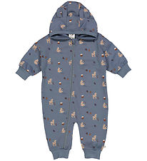 Müsli Jumpsuit - Deer - Stormy Blue/Shade/Bark