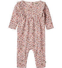 Wheat Jumpsuit - Kira - Pale Rose Flowers