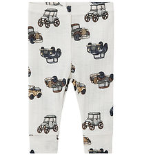 Name It Leggings - Wool - Noos - NbmWang - Snow White w. Cars