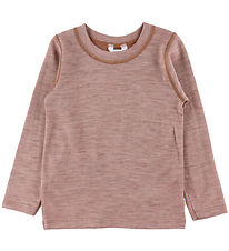 Joha Bluse - Wolle - Rust
